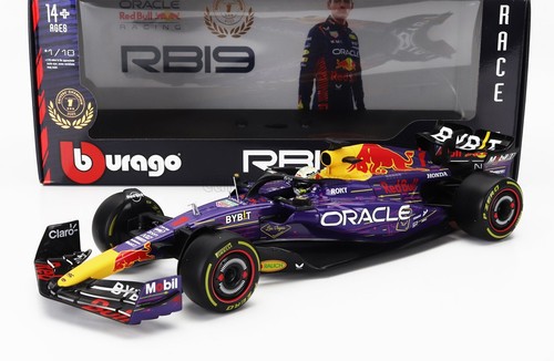 Burago red bull f1 rb19 - burago, 1/18