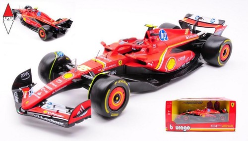 Burago ferrari sf 24 - 1/18,